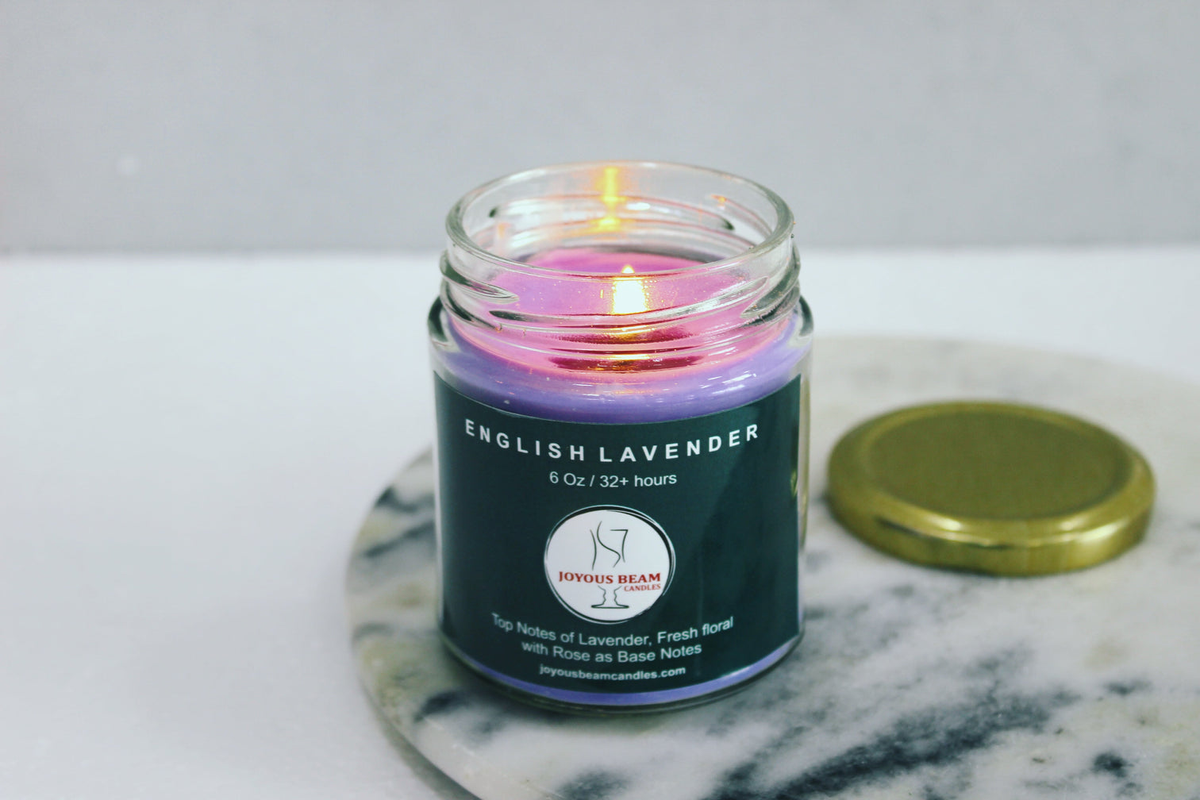 English Lavender Scented Candle